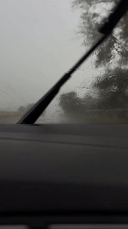 Heavy rain storm hits Palilula and Centa, Serbia