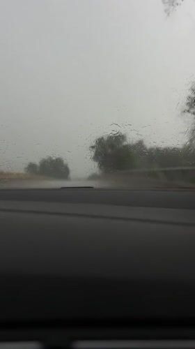 Heavy rain storm hits Palilula and Centa, Serbia