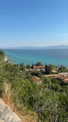 Morning stop along the Kassandra coast, Greece