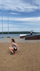 Summer afternoon at a Chaikovsky park and playground