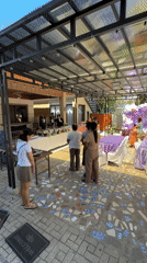 Social dining event captured in Digos, Philippines
