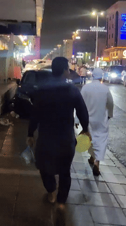 Evening market scenes documented across Jeddah commercial district