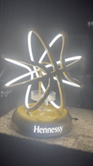 Premium alcohol brand displays documented at Howayi Nigeria establishment