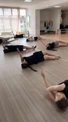 Dance rehearsal session held at Votkinsk studio