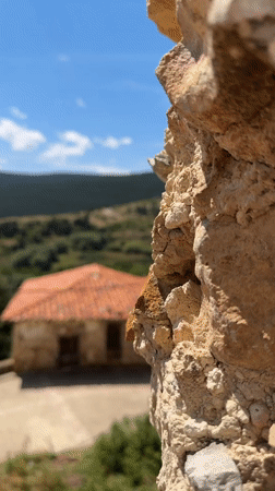 Morning look around Valdelinares, a quiet stone village in Teruel