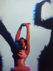 Dancing woman and caged rabbit captured in Svilengrad