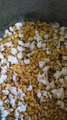 Popcorn preparation captured on video in Narayi, Nigeria