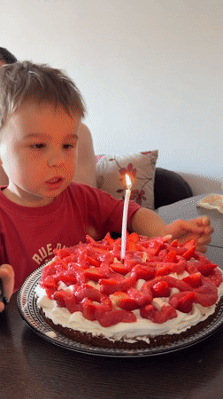 Child's birthday celebration observed in Budva, Montenegro