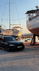 Boats and cats observed at Varna marina Sunday afternoon