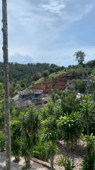 Construction activity documented at Ko Samui hillside site