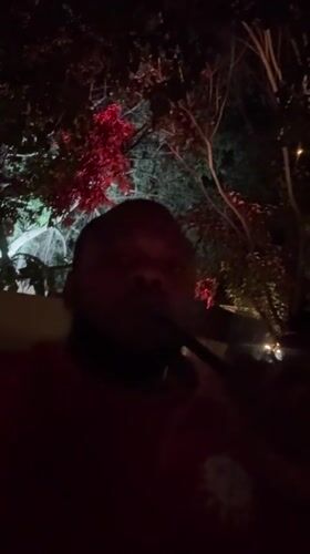 Evening social gathering at Abuja hookah lounge documented