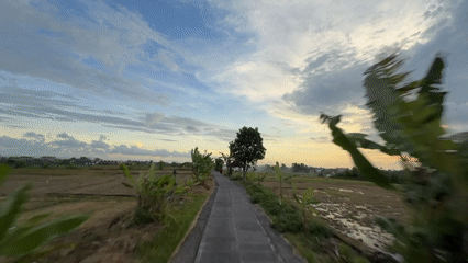 Evening scenes documented across North Kuta, Indonesia