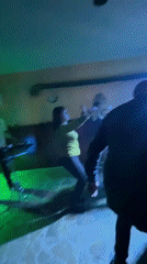 Evening celebration with live music and dancing in Lozarevo