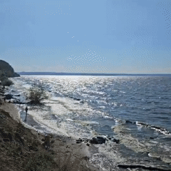 Summer day on the Volga shore, Ulyanovsk
