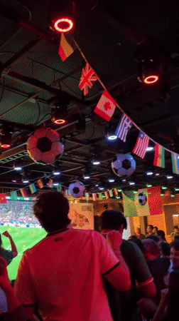 Soccer watch party in full swing in Tlaxcalancingo