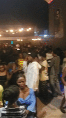 Party with DJ and live music draws crowds in Adankolo