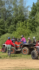 ATV group gathering documented in Khimki outdoor area