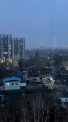 Heavy snowfall blankets Blagoveshchensk during late spring