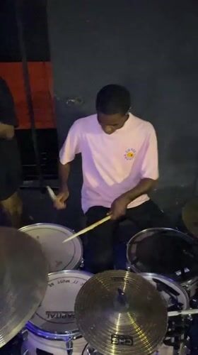 Full band performs live at indoor venue in Nkpor, Nigeria