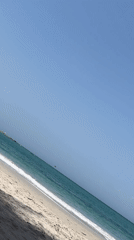 Calm beach day documented at Pampatar, Venezuela