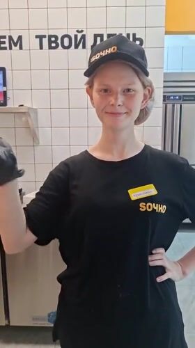 Routine restaurant operations documented at Kokshetau Sochno location