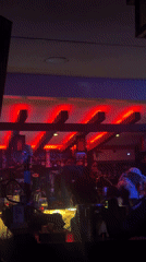 Busy evening at Nigerian bar captured on video