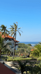 Early morning at Bali resort in Kuta Selatan