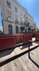 Sunny outdoor scenes captured in Jerez de la Frontera plaza