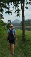 Early morning outdoor recreation activities documented around Da Lat Vietnam