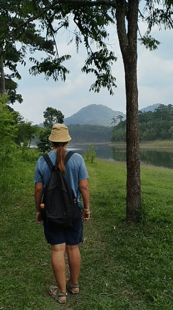 Early morning outdoor recreation activities documented around Da Lat Vietnam