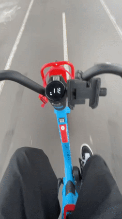 Scooter ride through Paris, Eiffel Tower and Bir-Hakeim bridge