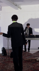 Live music and dancing at an indoor Paris venue