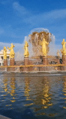 Golden fountains, Soviet pavilions, and metro depths at VDNKh