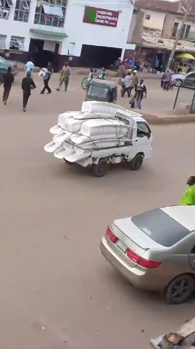 Ordinary street life documented in Bukuru, Nigeria