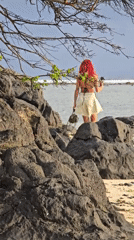 Beach activities observed along Indonesian coast Tuesday morning
