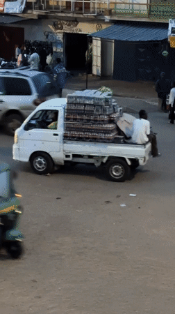 Bukuru market district humming with street trade and foot traffic