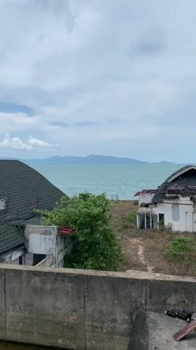 Abandoned resort complex documented on Thai tropical island