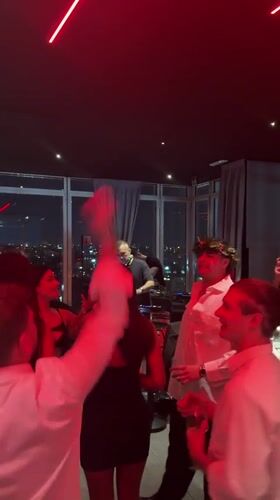 Birthday party with DJ and skyline views in Milan