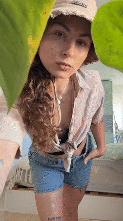 Woman takes mirror selfies in Kiryat Bialik apartment
