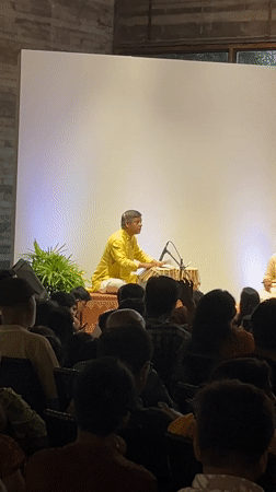 Traditional Bengali musical performance staged in Dhaka