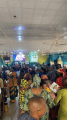 Community celebration draws large crowd in Akwanga hall