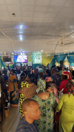 Community celebration draws large crowd in Akwanga hall
