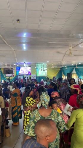 Community celebration draws large crowd in Akwanga hall