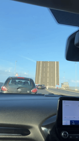 Traffic standstill recorded on Great Yarmouth bridge