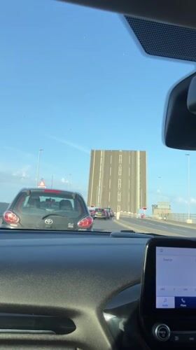 Traffic standstill recorded on Great Yarmouth bridge