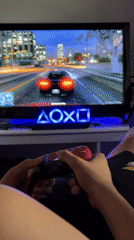 Gaming session captured in Luxembourg apartment