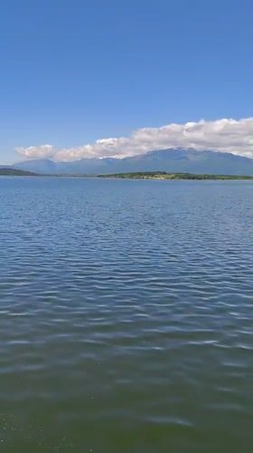 Peaceful morning scene captured at Bulgaria's Koprinka Lake