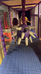 Families enjoy indoor playground and candy shop in Dubai