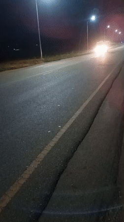 Nighttime vehicle traffic and gatherings documented across Nigerian locations