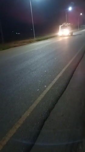 Nighttime vehicle traffic and gatherings documented across Nigerian locations